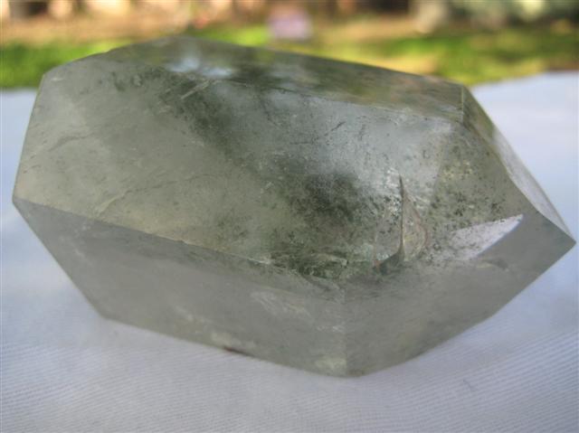 Quartz with chlorite Self healing, regeneration, connection with the Earth and Nature Spirits1301